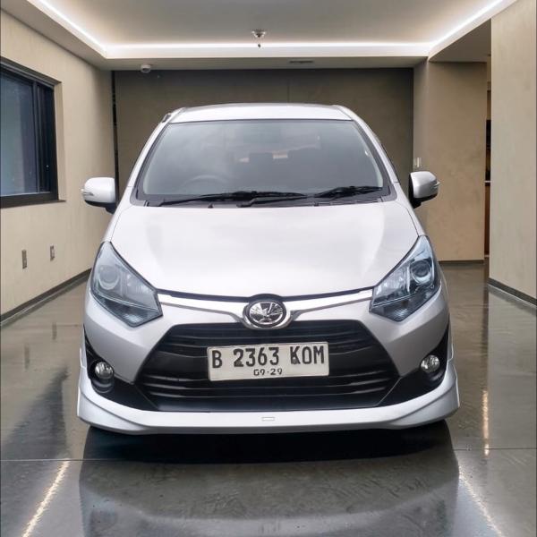 AGYA TRD 1.2 MT 2019 SILVER